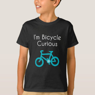 Camiseta Eu sou bicicleta curiosa