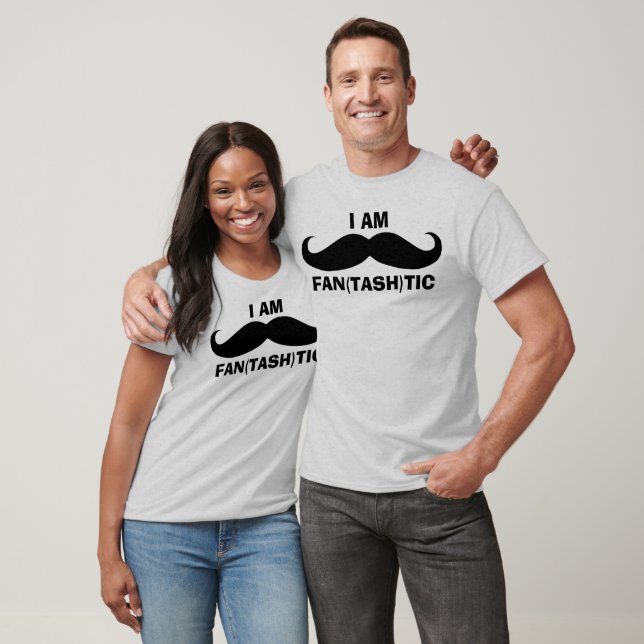 Camiseta Eu sou bigode fantástico (Unissex)