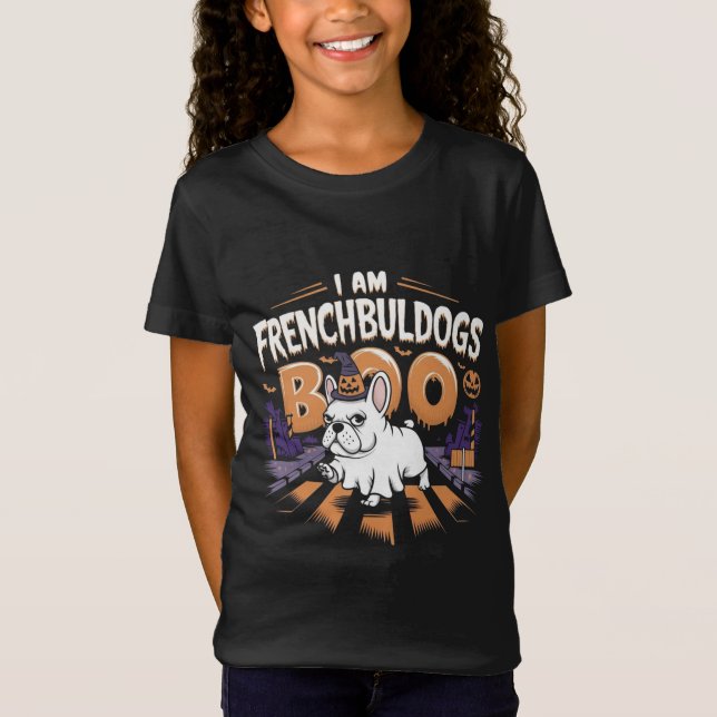 Camiseta Eu sou boi de Buldogue francês (Frente)
