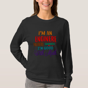 Camiseta Eu sou bom no humor matemático