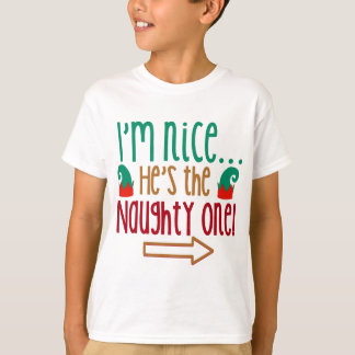 Camiseta Eu Sou Bonito Seu Chapéu De Elf Malvado