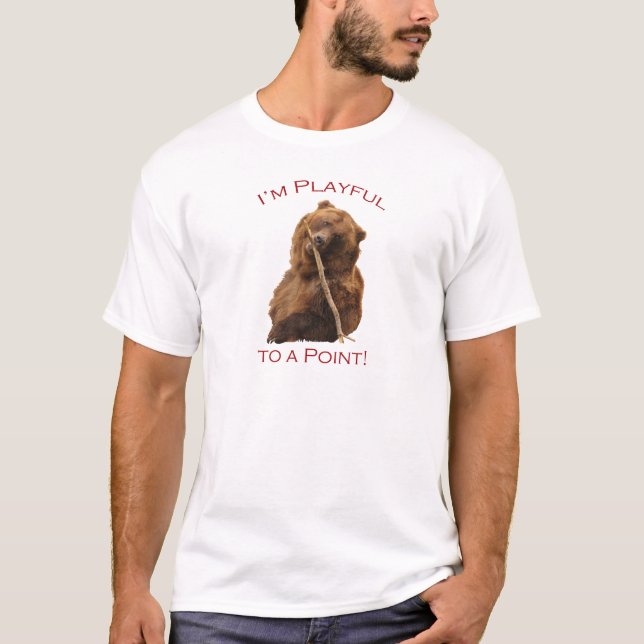 Camiseta Eu sou brincalhão a um ponto! (Frente)