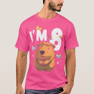 Camiseta Eu Sou Capybara 8º Aniversário, Capybara