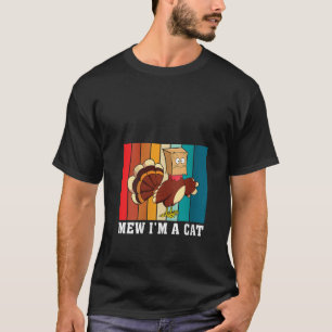 Camiseta Eu sou Cat Turquia Falso Gato Engraçado Gato Obrig
