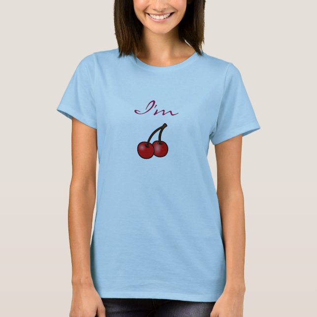 Camiseta Eu sou cereja (Frente)