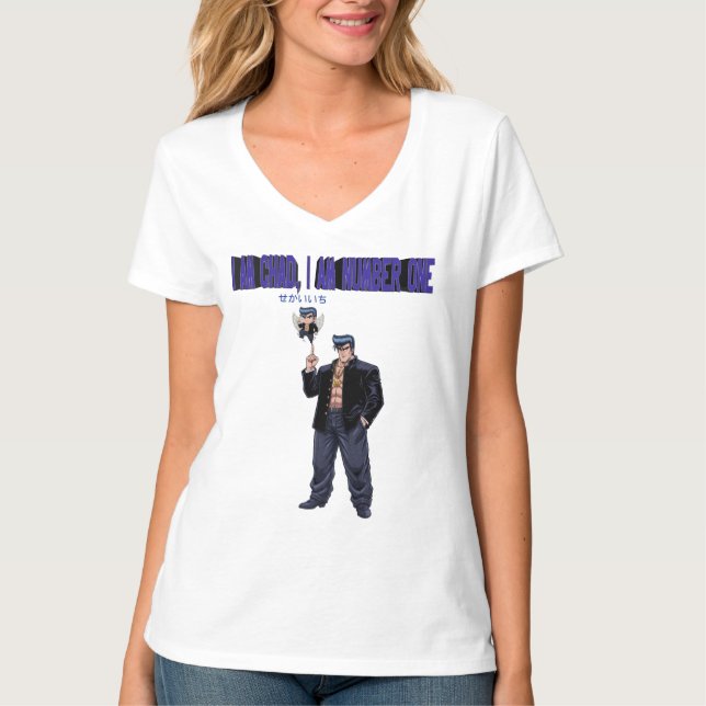CAMISETA EU SOU CHAD, EU SOU O NÚMERO  UM (Frente)