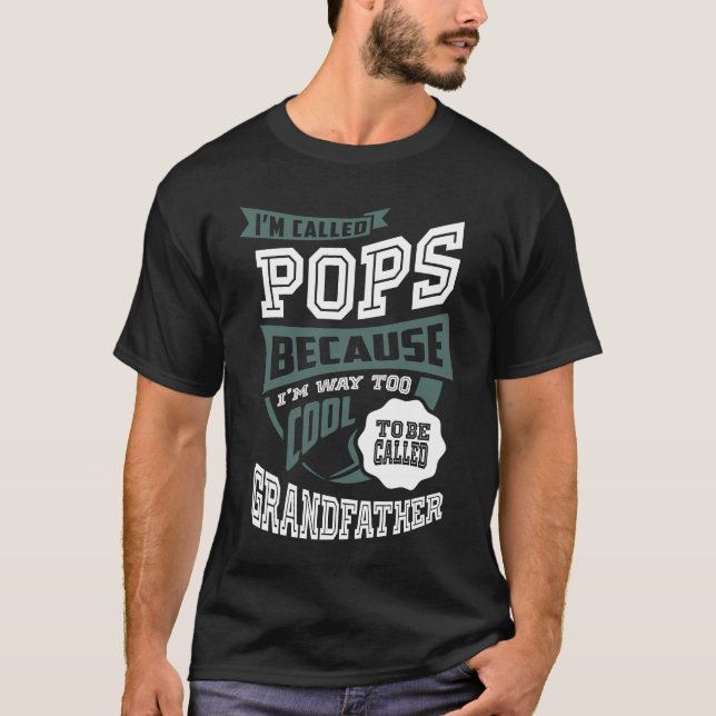 Camiseta Eu sou chamado de Pop (Frente)
