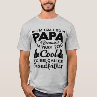 Camiseta Eu sou chamado papai