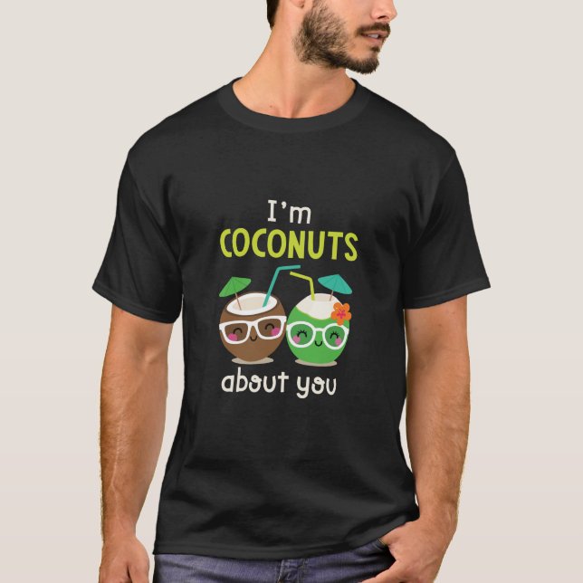 Camiseta Eu sou Coconuts sobre você unisex (Frente)