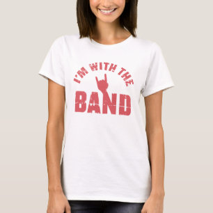 Camiseta Eu sou com a banda