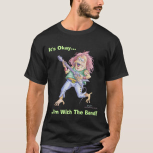 Camiseta Eu sou com a banda
