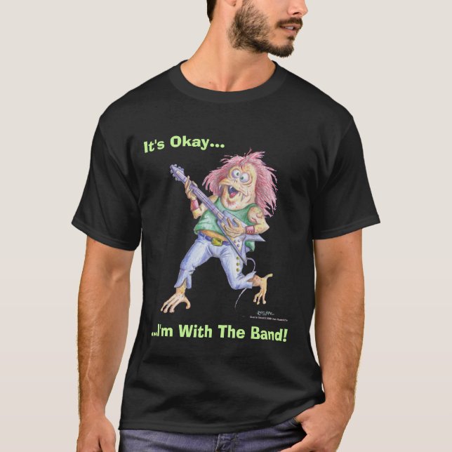 Camiseta Eu sou com a banda (Frente)