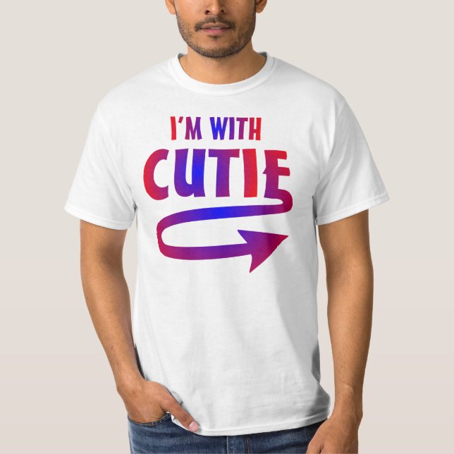 Camiseta Eu sou com Cutie (Frente)