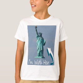 Camiseta Eu sou com ela!