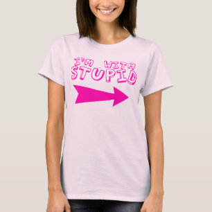 Camiseta Eu sou COM ESTÚPIDO