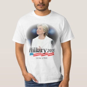Camiseta Eu sou com Hillary 2016