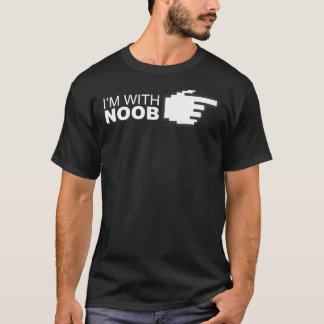 Camiseta Eu sou com Noob