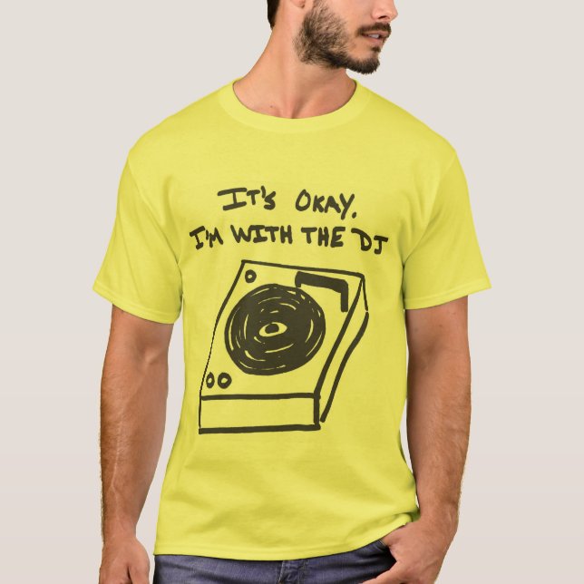 Camiseta Eu sou com o DJ (Frente)