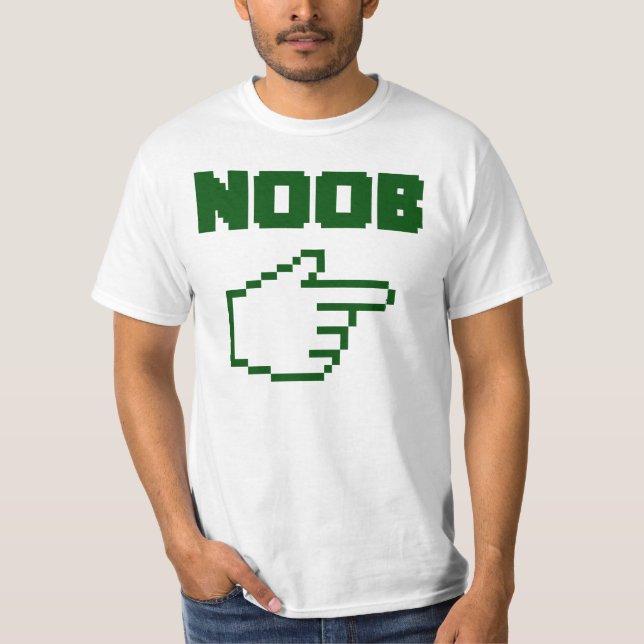 Camiseta Eu sou com o Newbie de Noob (Frente)