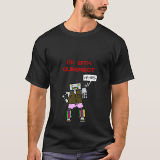 Camiseta Eu sou com Queerbot