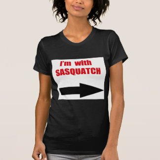 Camiseta Eu sou com sasquatch