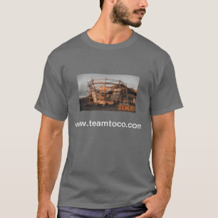 Camiseta Eu sou com t-shirt de Toco (o cinza escuro)