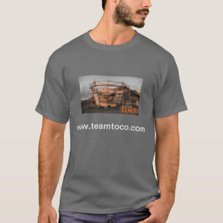 Camiseta Eu sou com t-shirt de Toco (o cinza escuro)
