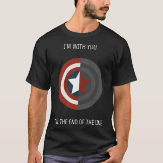 Camiseta Eu sou com u até a extremidade da linha t-sh
