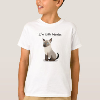 Camiseta Eu sou com Wonton