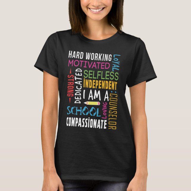 Camiseta Eu Sou Conselheiro Escolar Apreciação  (Frente)