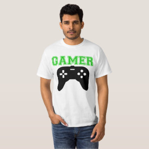 Camiseta Eu sou controlador do gamer