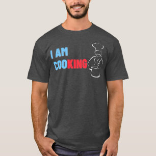 Camiseta Eu Sou Cozinhar Cozinha Rei Engraçado Gifa Cozinha