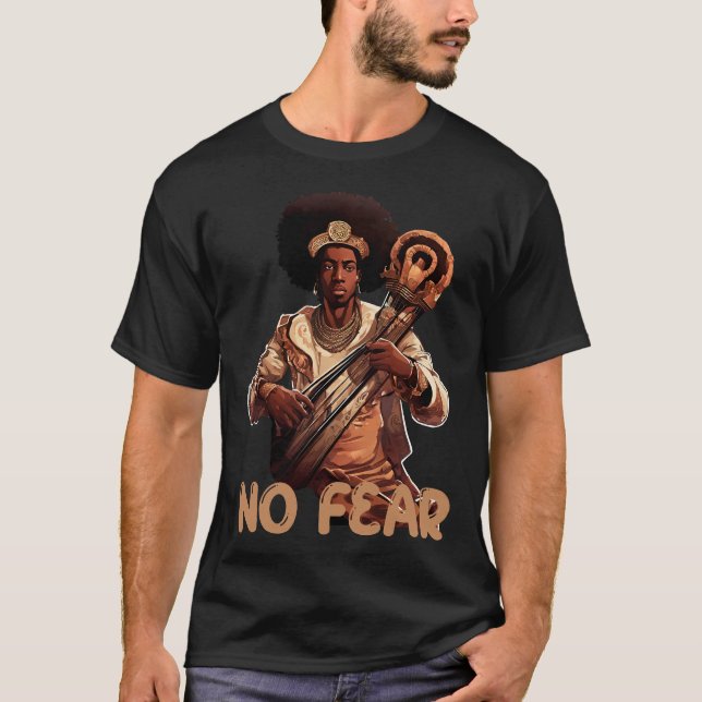 Camiseta Eu Sou David - Sem Medo Cristão (Frente)