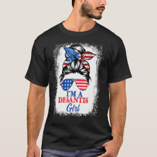 Camiseta Eu sou Desantis Girl Florida Governador 2024 EUA A
