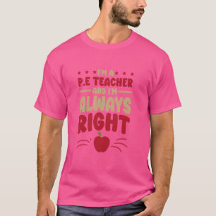 Camiseta Eu sou Design de Professores de E.P. para Educação
