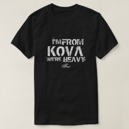 Camiseta Eu sou do t-shirt de Kova