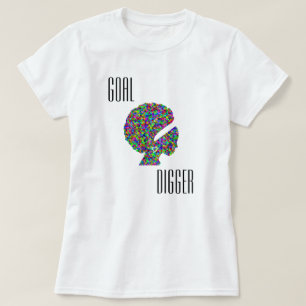 Camiseta Eu sou do "um escavador objetivo "