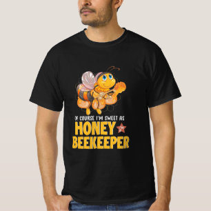 Camiseta Eu Sou Doce Como Avejeira De Mel