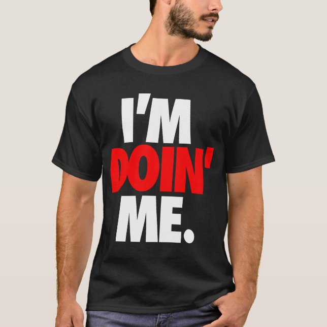 Camiseta Eu sou Doin mim. por: Trenz Unltd. (Falcons) (Frente)