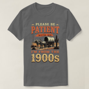 Camiseta Eu sou dos anos 1900 - Feliz Natal dos anos 1900
