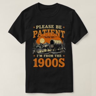 Camiseta Eu sou dos anos 1900 - Feliz Natal dos anos 1900
