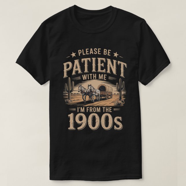 Camiseta Eu sou dos anos 1900 - Feliz Natal dos anos 1900 (Frente do Design)