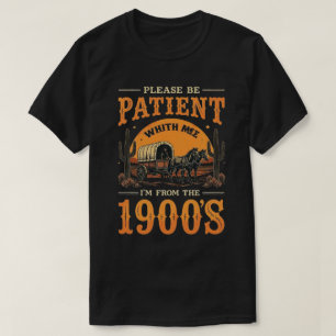 Camiseta Eu sou dos anos 1900 - Feliz Natal dos anos 1900