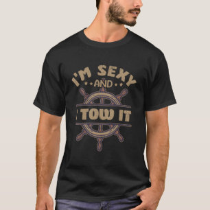 Camiseta Eu Sou E Eu Reboco O Capitão Do Rebocador