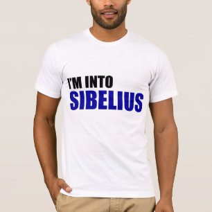 Camiseta Eu sou em Sibelius