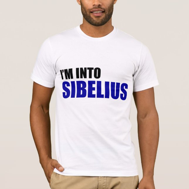 Camiseta Eu sou em Sibelius (Frente)