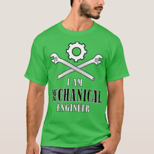 Camiseta Eu sou Engenheiro Mecânico