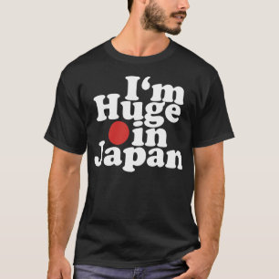 Camiseta Eu sou enorme em Japão (escuro)