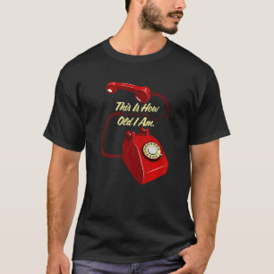 Camiseta Eu sou esta velha Memória dos anos 90 Nostalgia Re