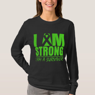 Camiseta Eu sou - eu sou um sobrevivente - doença de Lyme